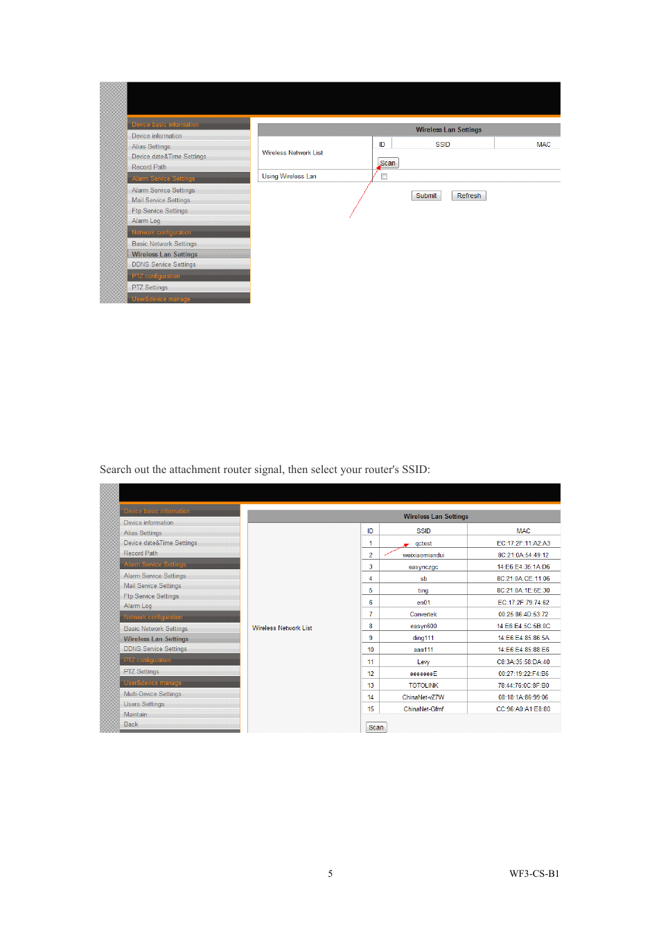 EasyN F3 Series wifi User Manual | Page 5 / 8