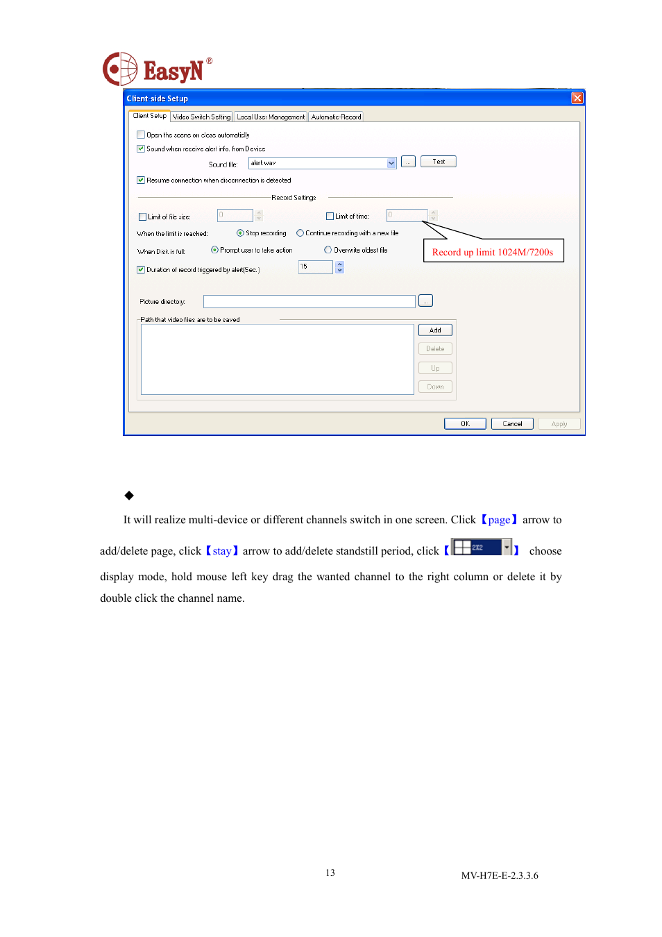 EasyN H7 CMS User Manual | Page 15 / 33