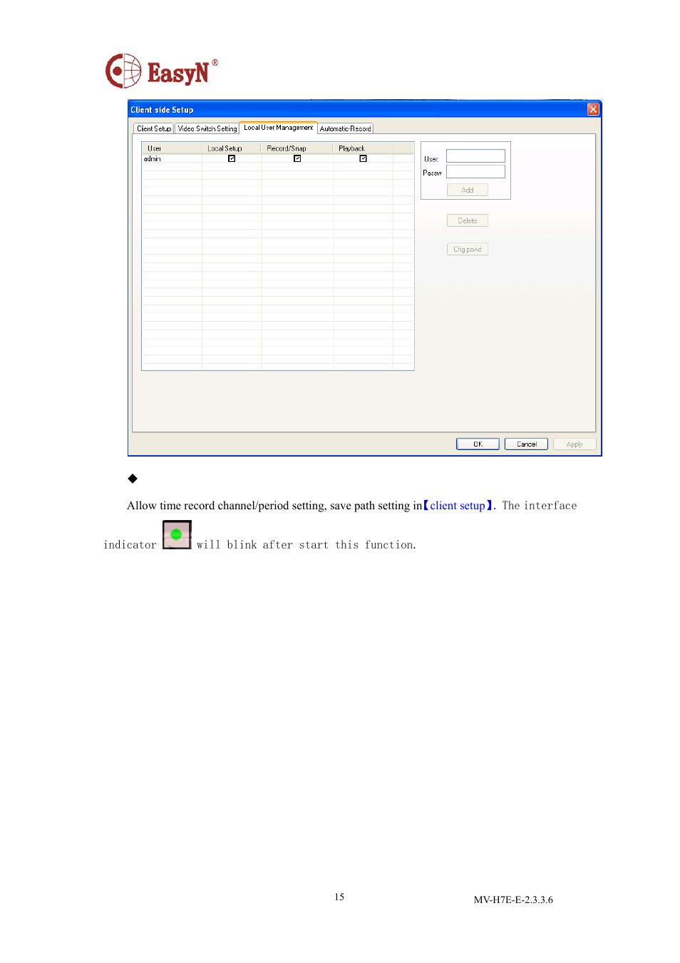 EasyN H7 CMS User Manual | Page 17 / 33