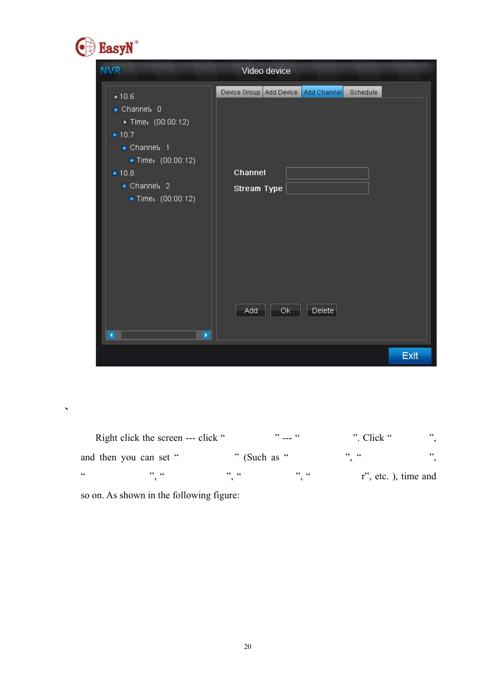 EasyN NR-1-B Series User Manual | Page 20 / 39