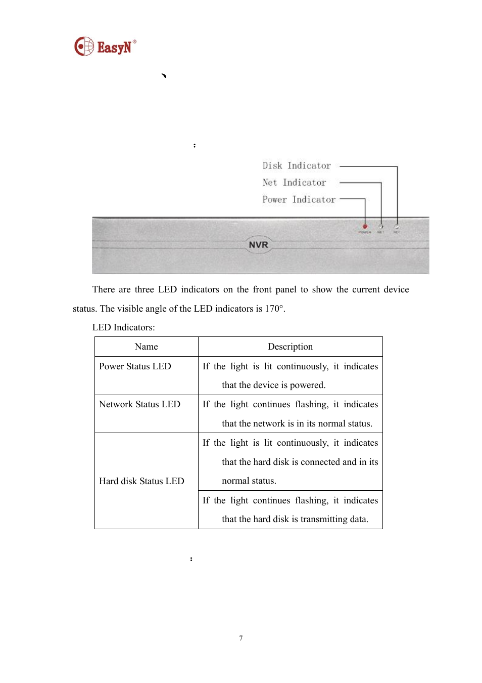 3 、 product description | EasyN NR-1-B Series User Manual | Page 7 / 39