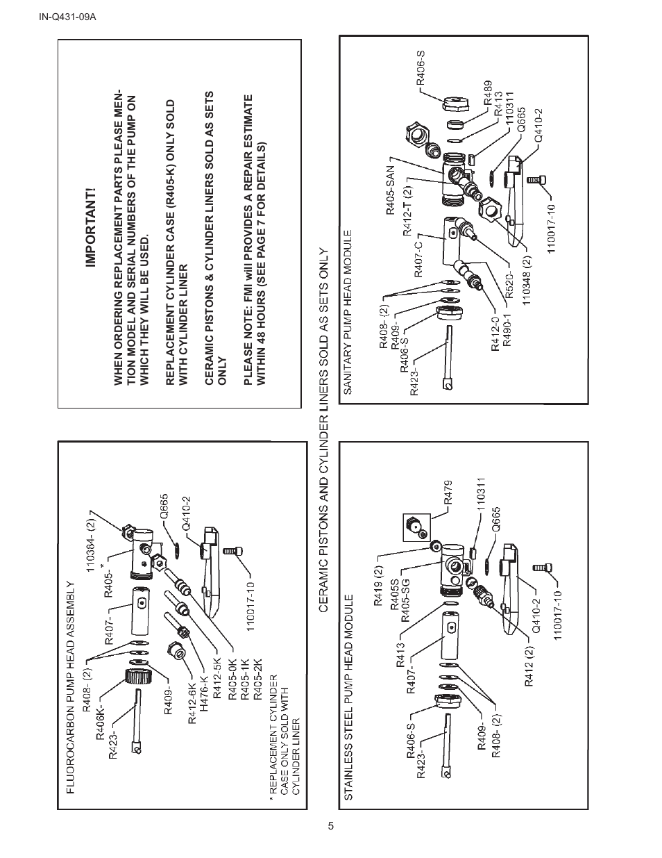 FMI Q431 "Q User Manual | Page 5 / 12