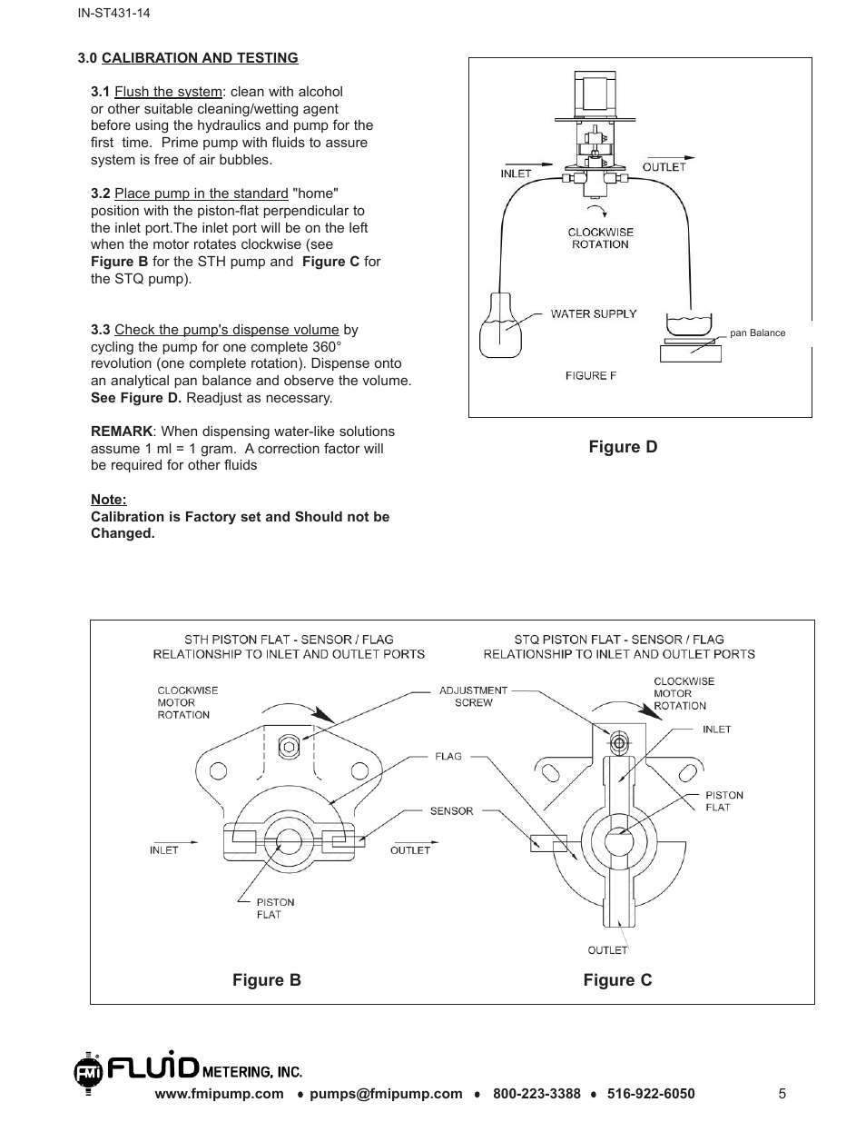 FMI STH/Q User Manual | Page 5 / 7