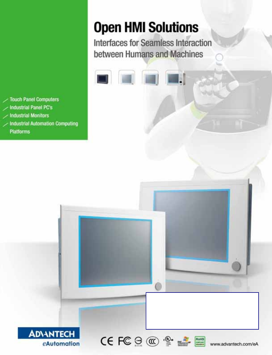 Advantech Touch Panel Computers User Manual | 12 pages