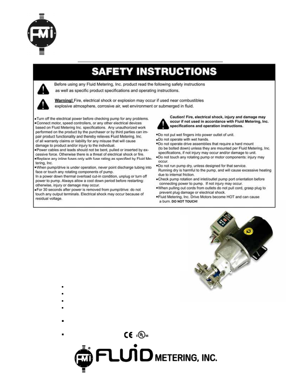 FMI IVSP User Manual | 4 pages