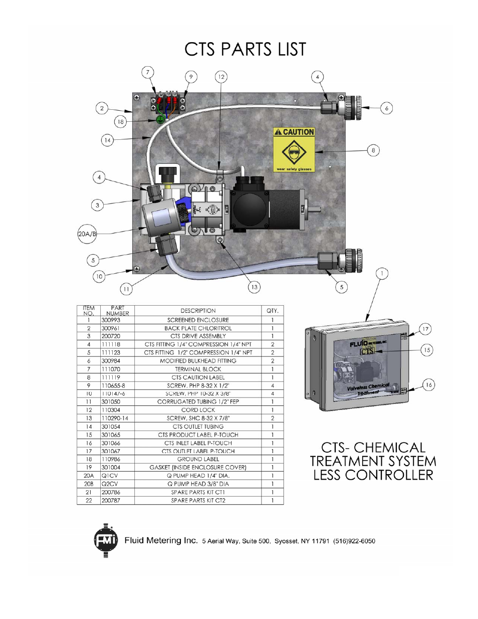 FMI CTS Series User Manual | Page 7 / 9