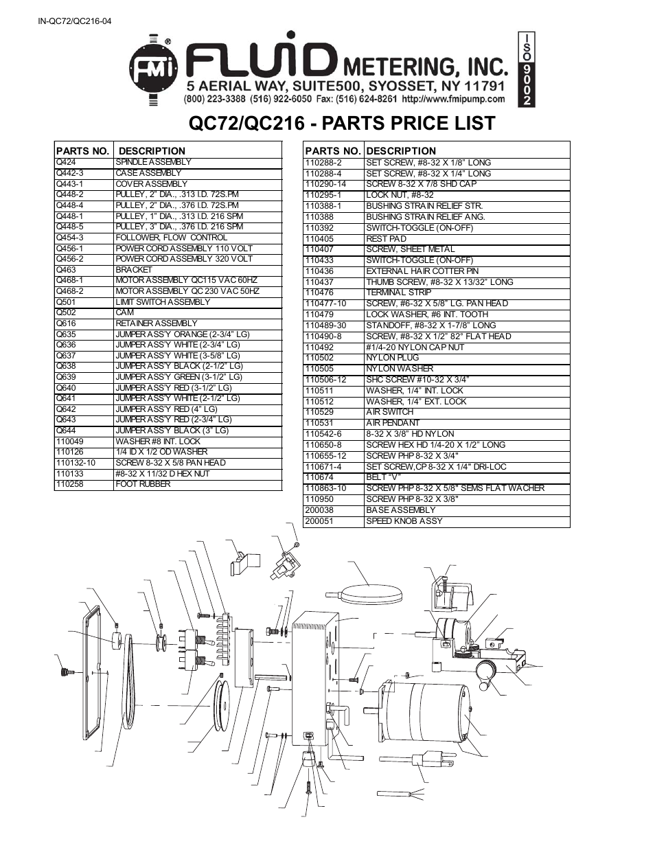 FMI QC216 User Manual | Page 2 / 2