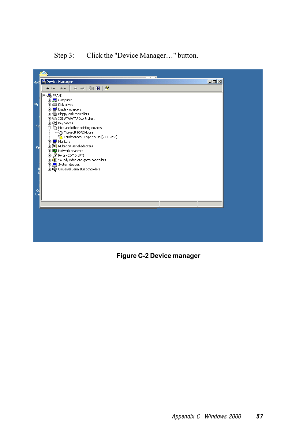 Figure c-2 device manager | Advantech TPC-1260 User Manual | Page 65 / 74
