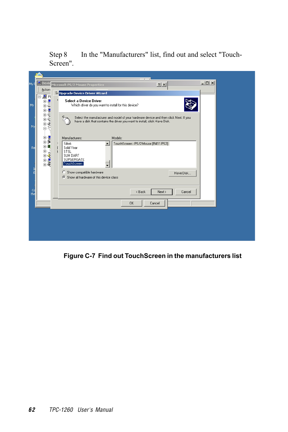 Advantech TPC-1260 User Manual | Page 70 / 74