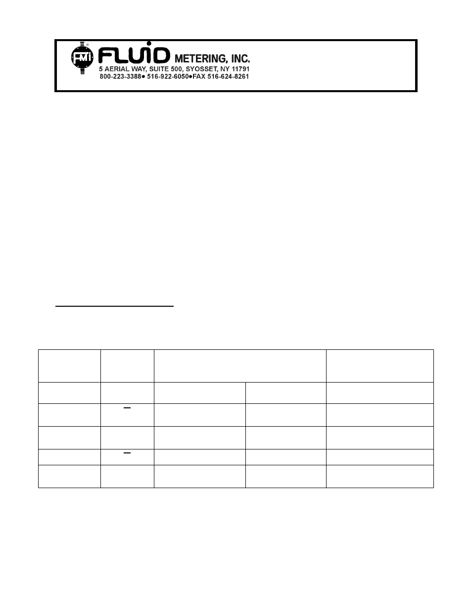 FMI SCST-01 User Manual | 7 pages