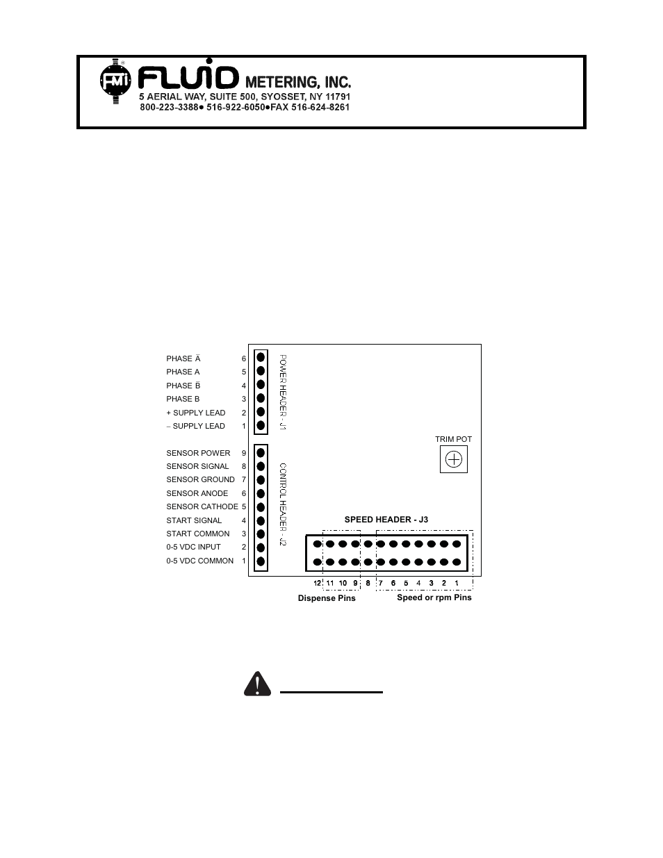 Important | FMI SCST-01 User Manual | Page 6 / 7