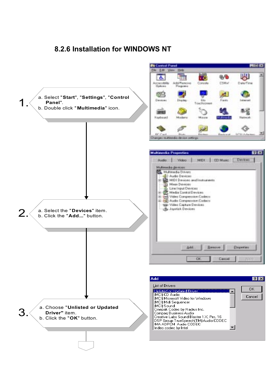 6 installation for windows nt | Advantech PENTIUM PPC-150 User Manual | Page 112 / 192