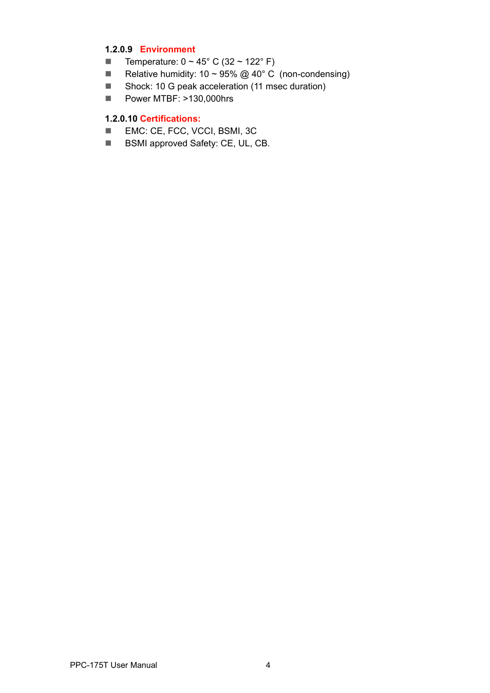 Advantech PPC-175T User Manual | Page 18 / 72