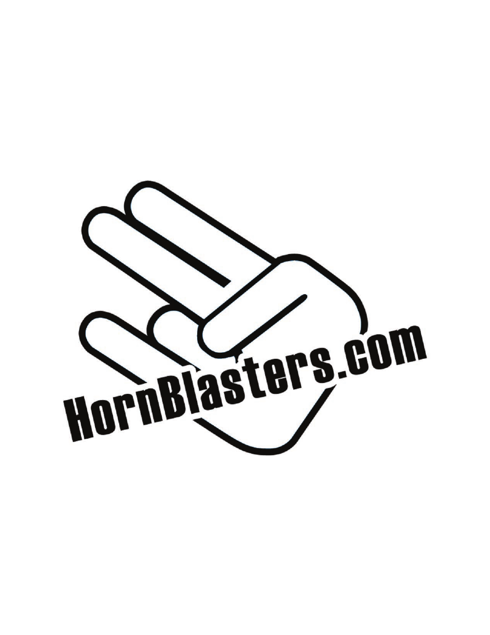 HornBlasters Outlaw 200 Series User Manual | Page 9 / 9