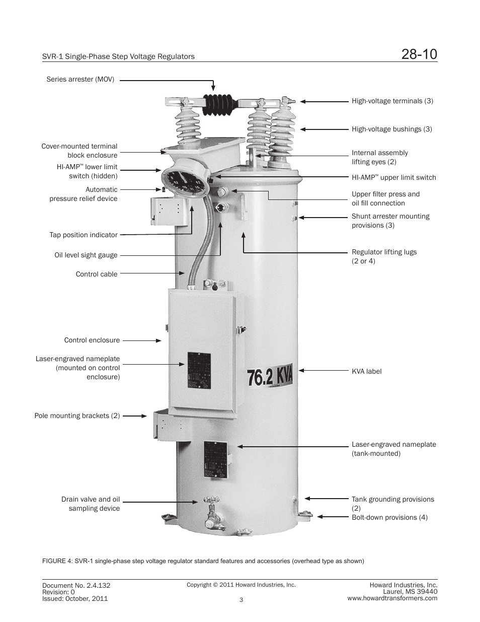 Howard Voltage Regulators User Manual | Page 3 / 8