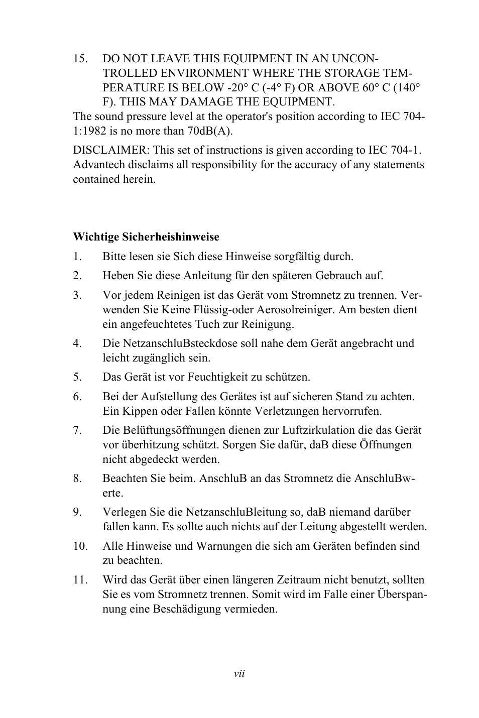 Advantech FPM-3150G User Manual | Page 7 / 46