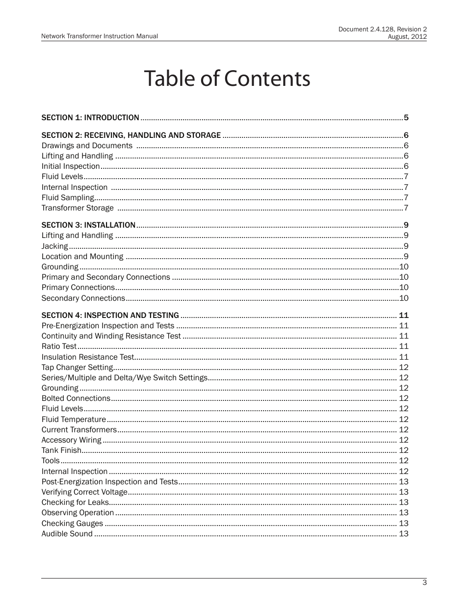 Howard HI-110 Network Transformer User Manual | Page 3 / 28