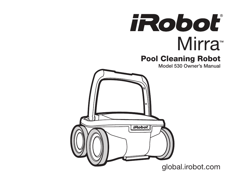 iRobot Mirra 530 User Manual | 16 pages