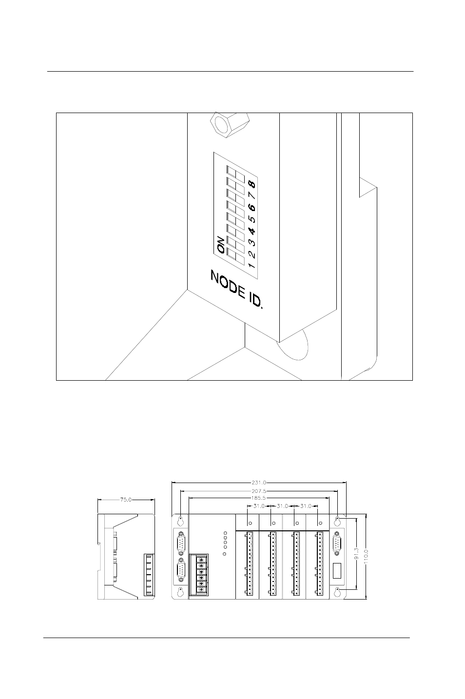 Dimensions and weights(adam-5000) | Advantech 5000 Series User Manual | Page 19 / 301