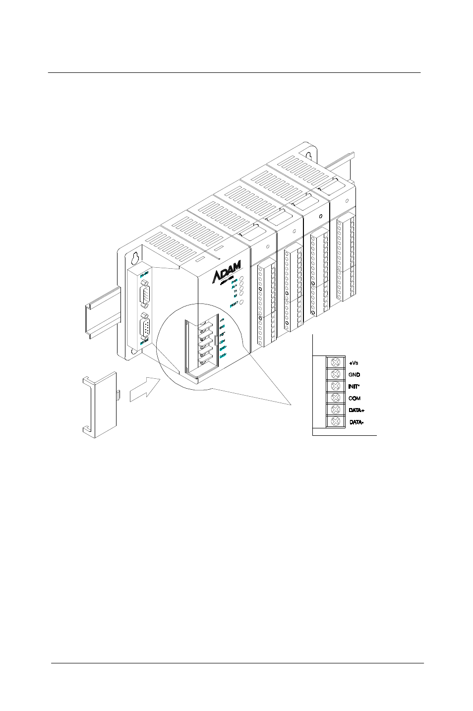 Installation guideline, I/o module wiring | Advantech 5000 Series User Manual | Page 25 / 301