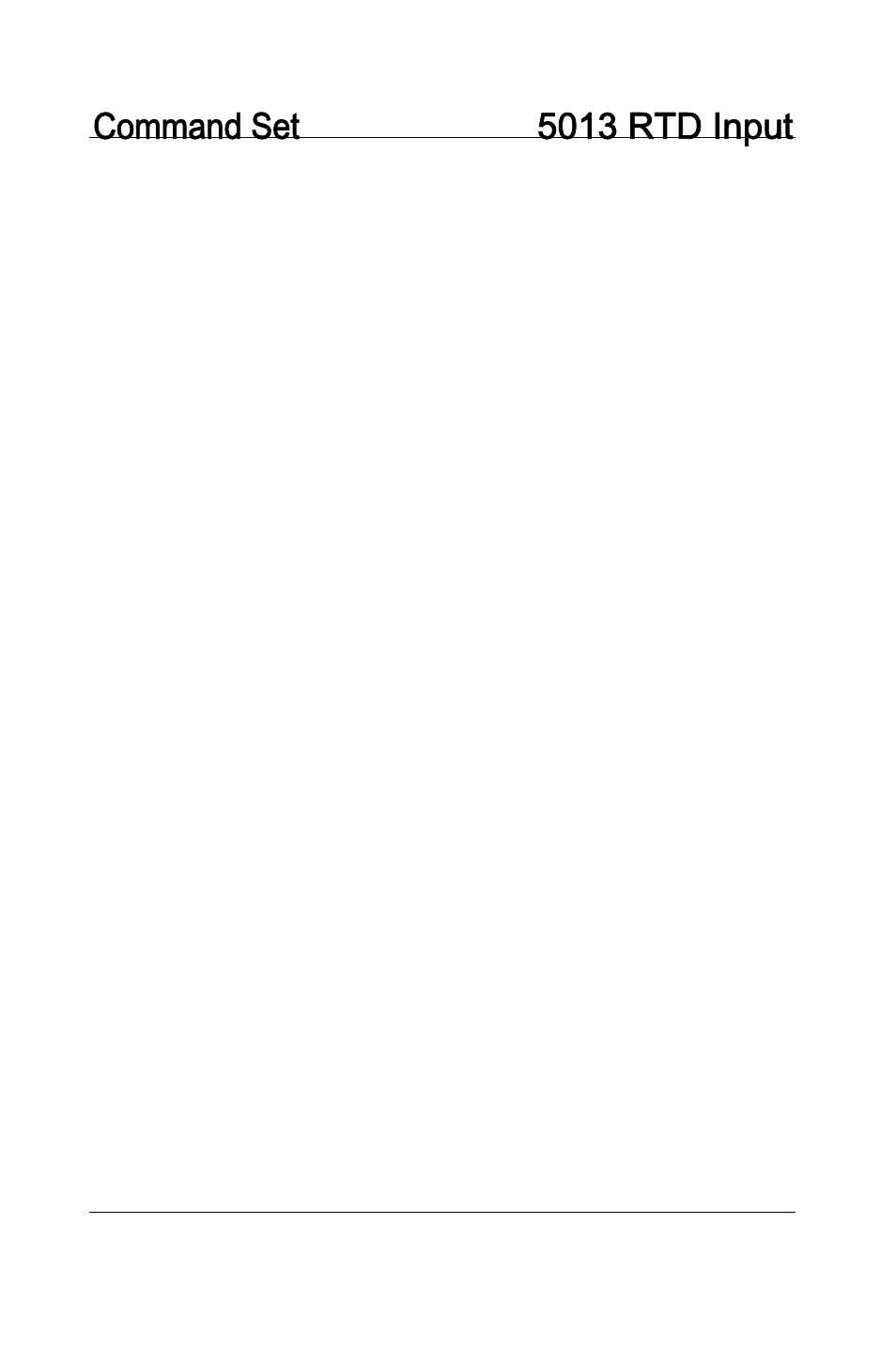 Command set 5013 rtd input | Advantech 5000 Series User Manual | Page 89 / 301
