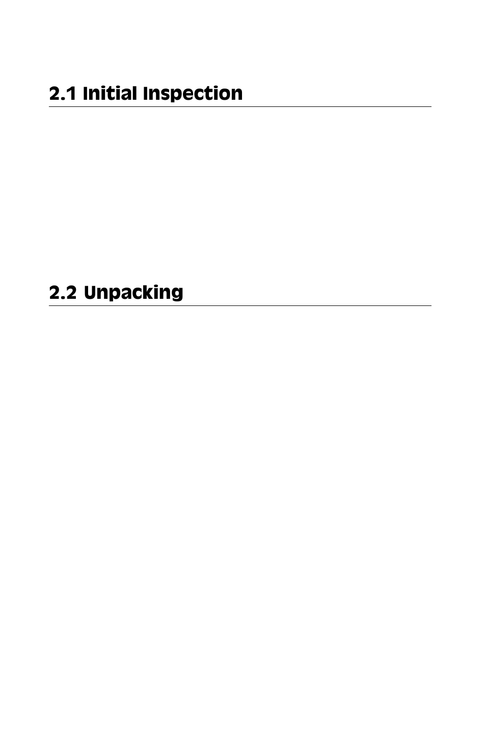 1 initial inspection, 2 unpacking | Advantech PCI-1710 User Manual | Page 14 / 64
