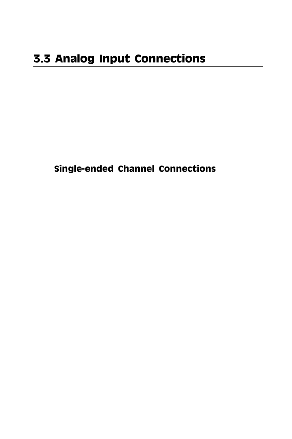 3 analog input connections | Advantech PCI-1710 User Manual | Page 23 / 64