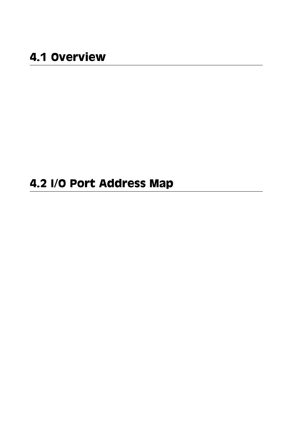1 overview, 2 i/o port address map | Advantech PCI-1710 User Manual | Page 32 / 64