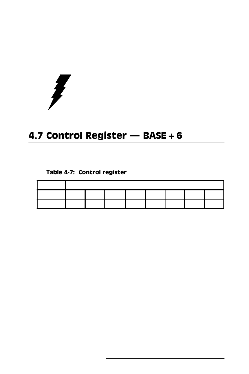 7 control register, 7 control register  base+6 | Advantech PCI-1710 User Manual | Page 43 / 64