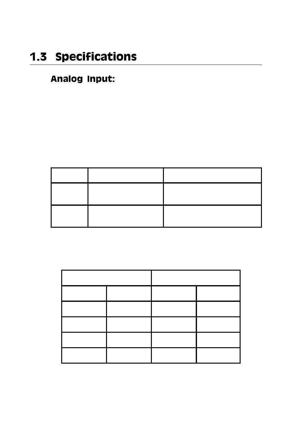4 block diagram, 3 specifications, Analog input | Advantech PCI-1710 User Manual | Page 8 / 64
