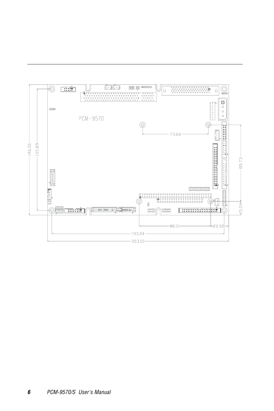 4 board layout and dimensions, Figure 1-1: pcm-9570/s dimensions, 13 power connectors (fan1, cn14, cn6) | 14 atx power control connector (cn2, j4), 18 vga interface connections, 19 ethernet configuration, 20 watchdog timer configuration, 1 watchdog timer action (j2), Figure 2-4: wiring for atx power switch function | Advantech PCM-9570/S 2006957006 5th Edition User Manual | Page 18 / 128