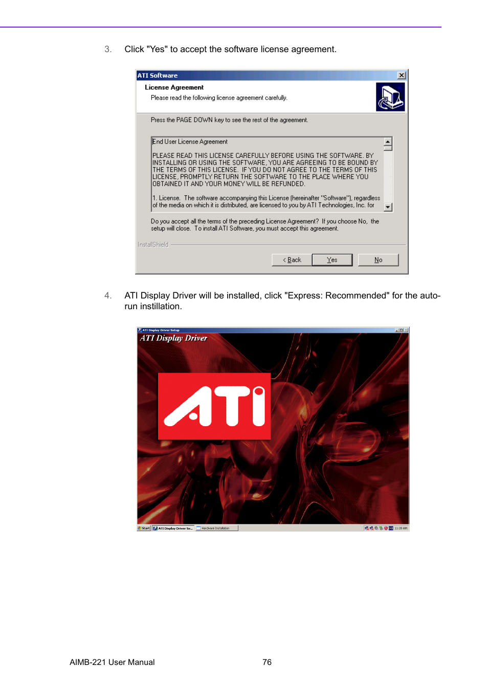 Advantech Industrial Mini-ITX Motherboard with DDR2/Dual GbE/PCI AIMB-221 User Manual | Page 86 / 108