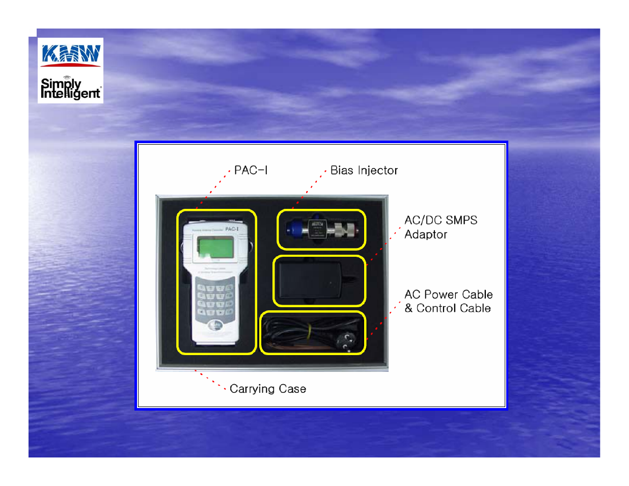 Pac attaché kit | KMW Communications KMW PAC-AICM User Manual | Page 7 / 8