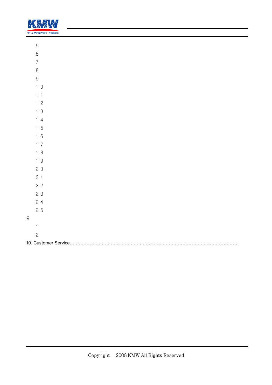 Confidential | KMW Communications AMS Lite User Manual | Page 4 / 30