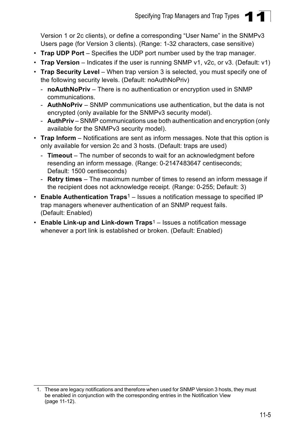 Accton Technology ES4524D User Manual | Page 105 / 588
