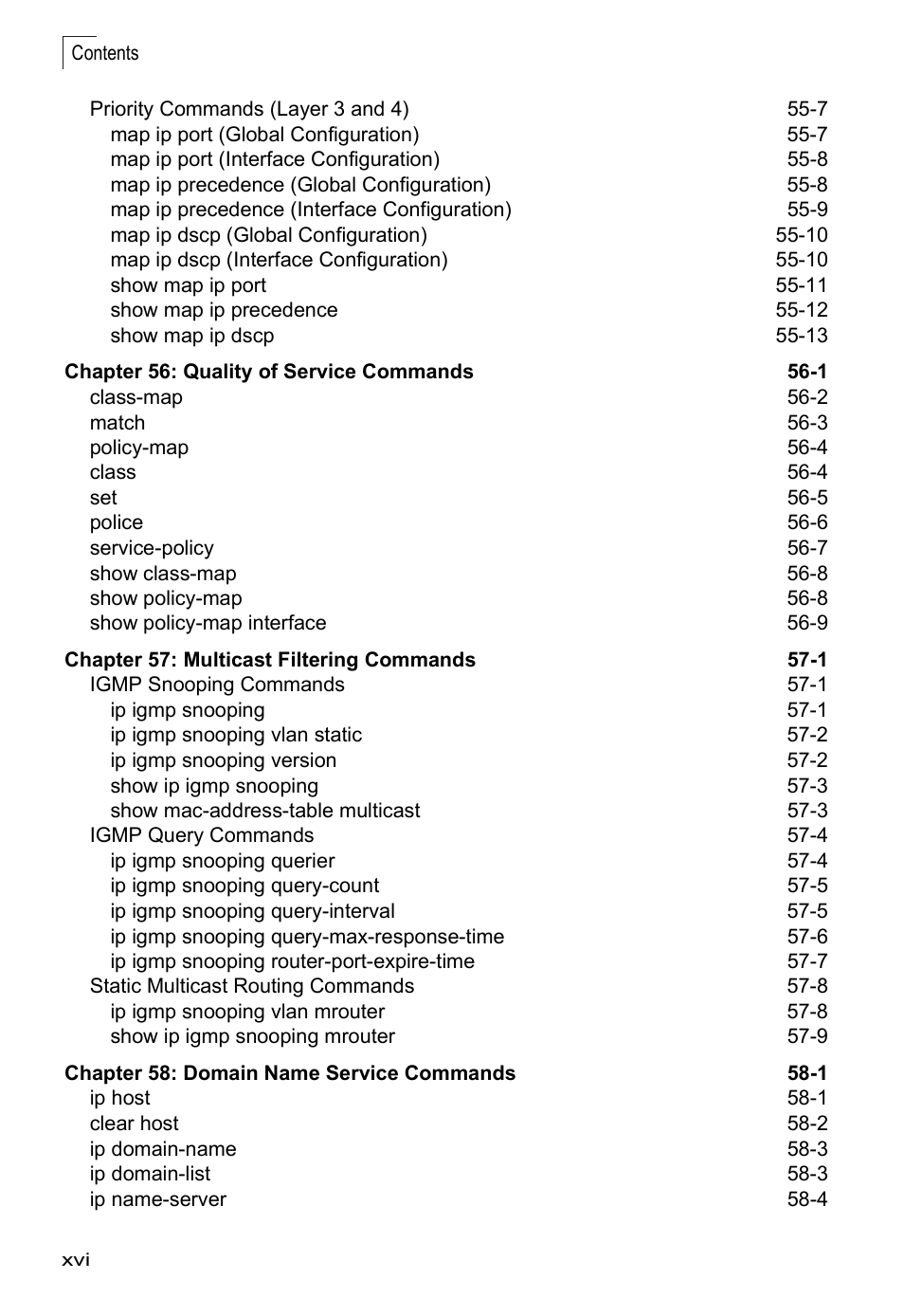 Accton Technology ES4524D User Manual | Page 16 / 588