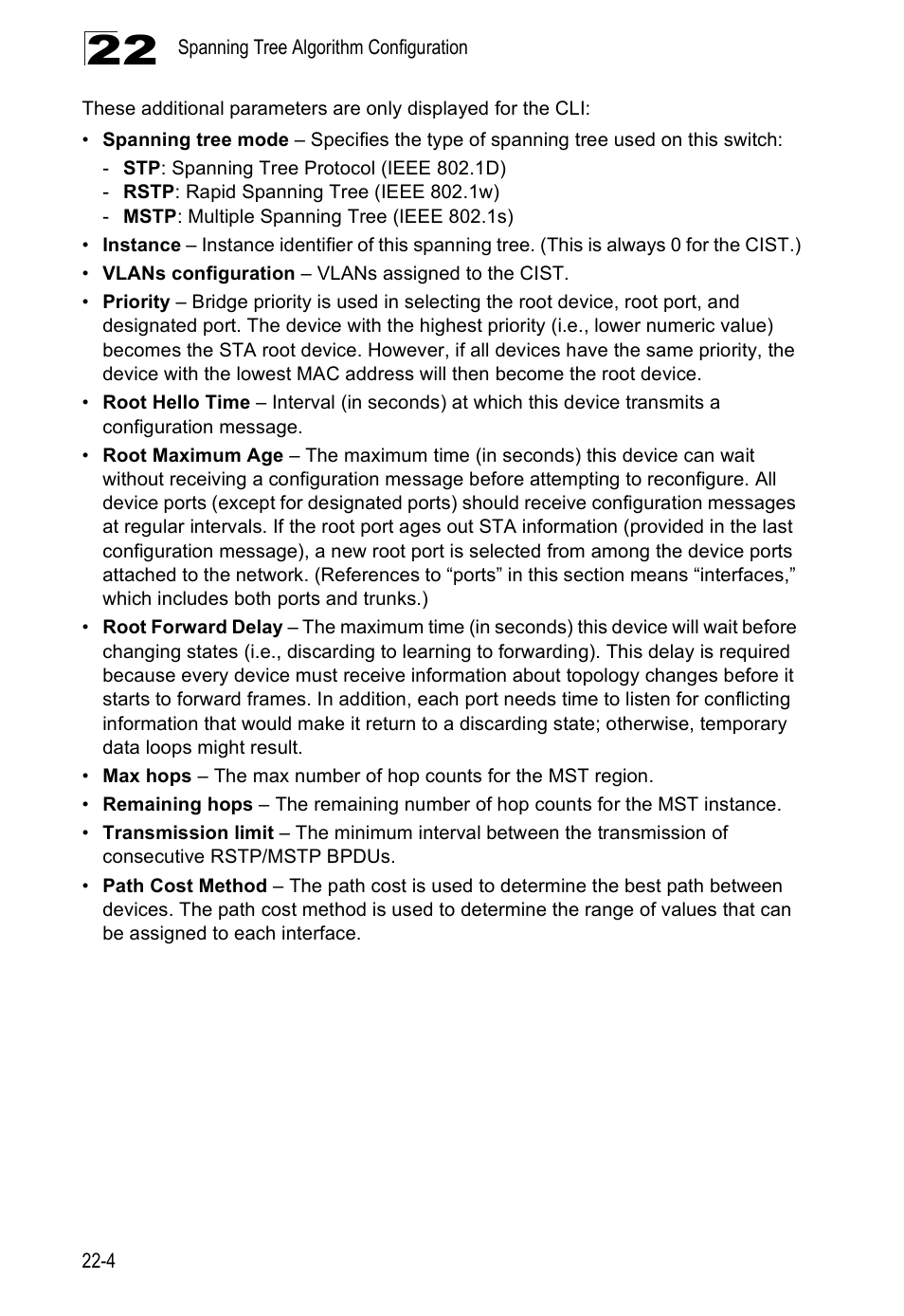 Accton Technology ES4524D User Manual | Page 192 / 588