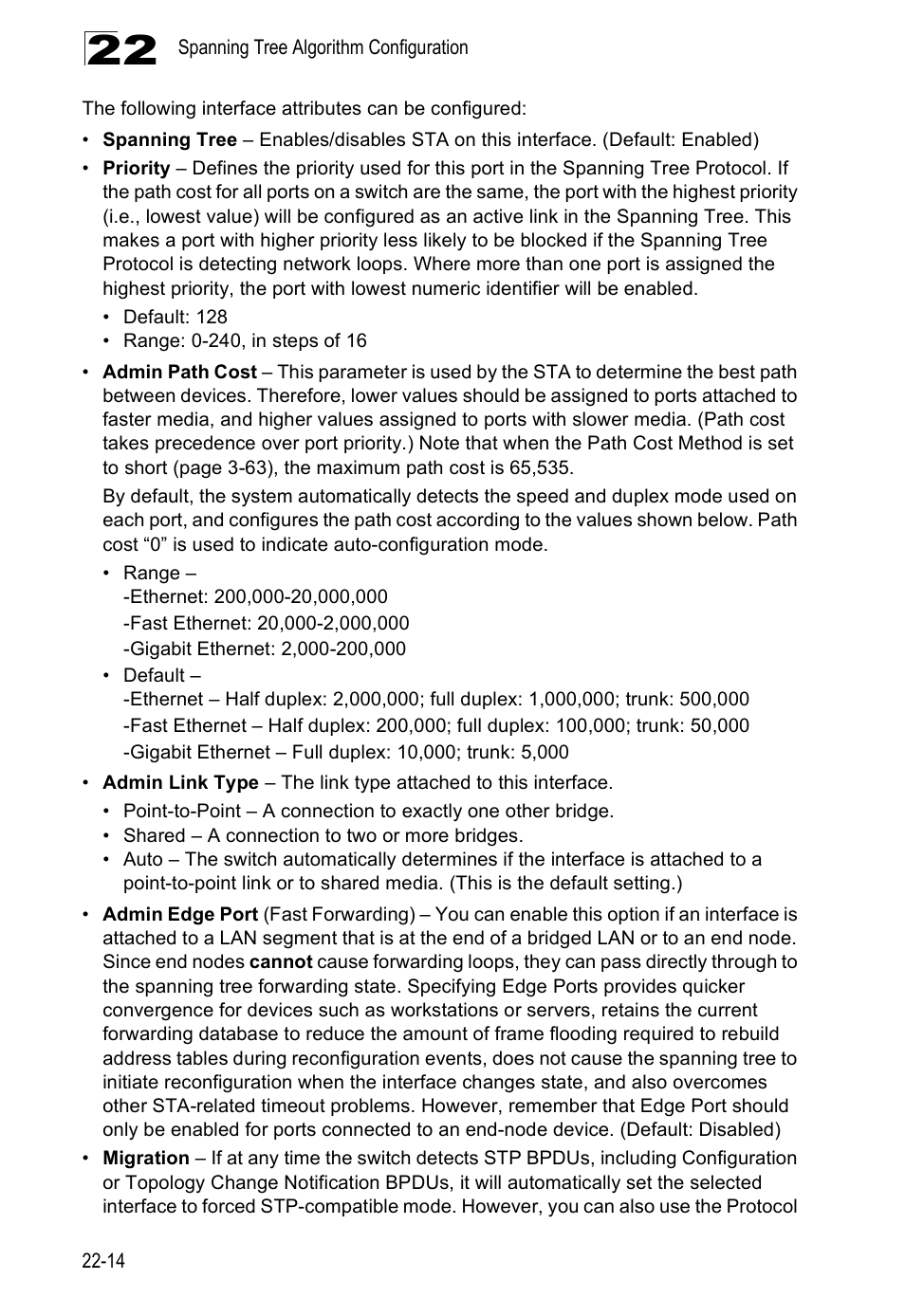 Accton Technology ES4524D User Manual | Page 202 / 588