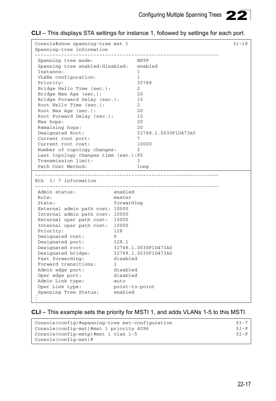 Accton Technology ES4524D User Manual | Page 205 / 588