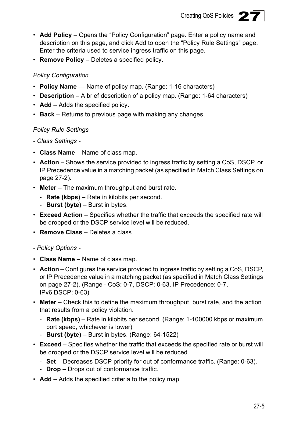 Accton Technology ES4524D User Manual | Page 249 / 588