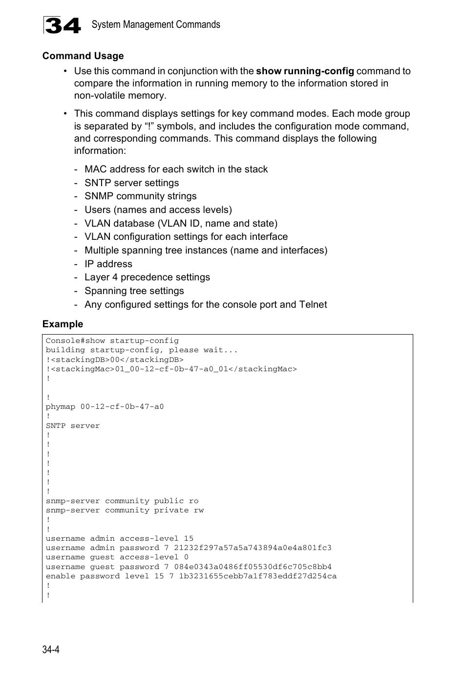 Accton Technology ES4524D User Manual | Page 294 / 588