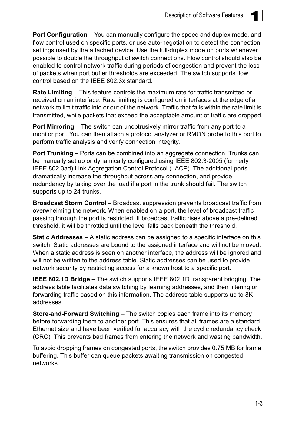 Accton Technology ES4524D User Manual | Page 31 / 588