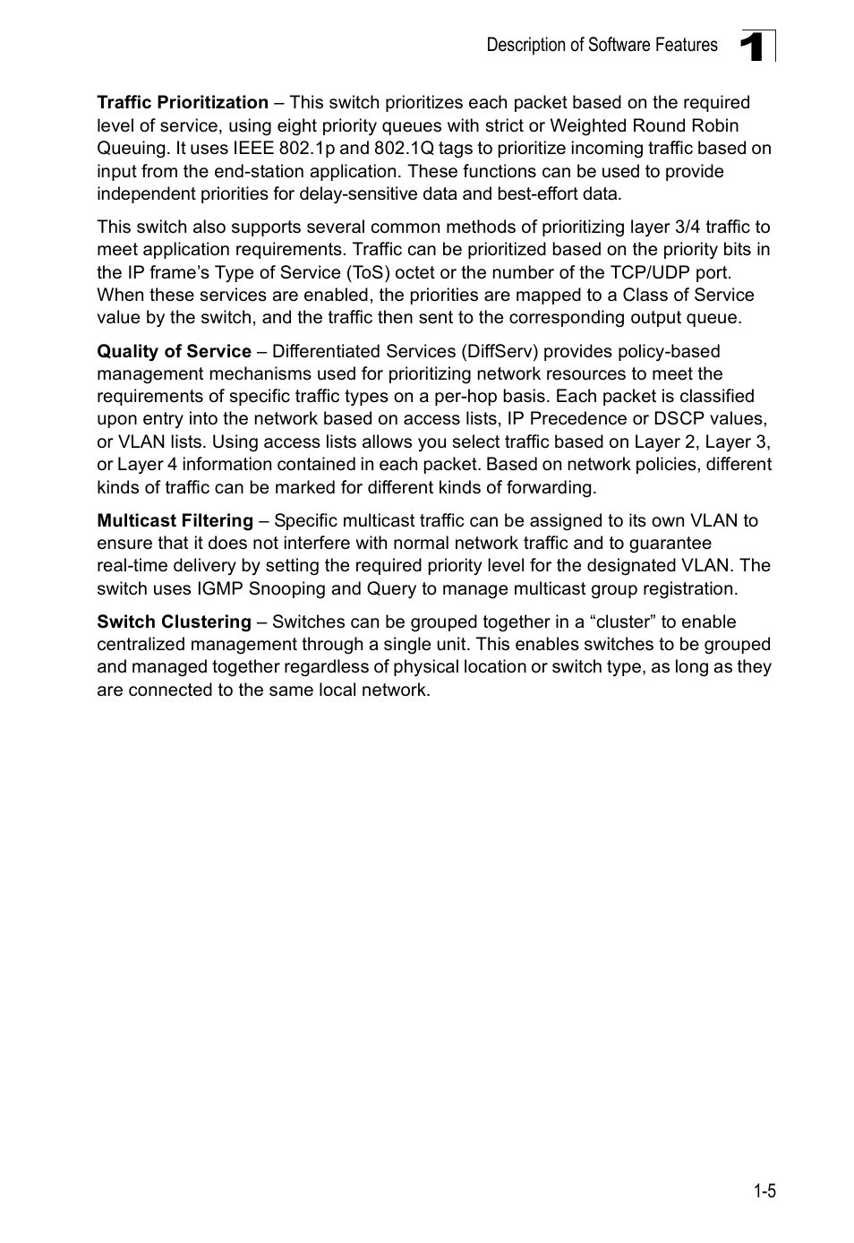Accton Technology ES4524D User Manual | Page 33 / 588