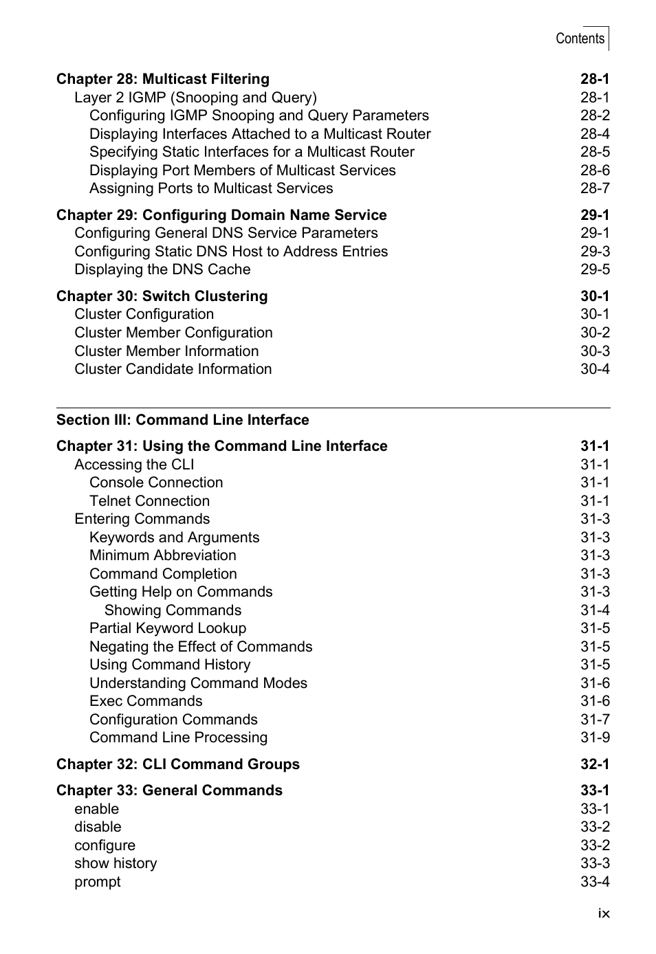 Accton Technology ES4524D User Manual | Page 9 / 588