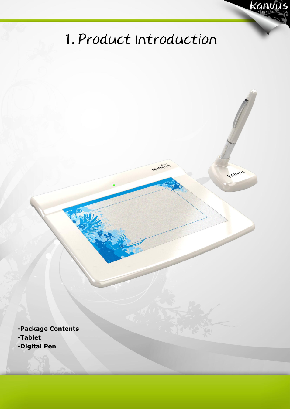 Product introduction | KWorld Kanvus Office 54 User Manual | Page 5 / 67