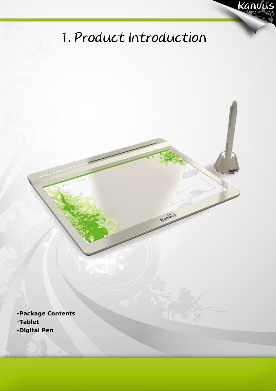 Product introduction | KWorld Kanvus Life 106 User Manual | Page 5 / 81