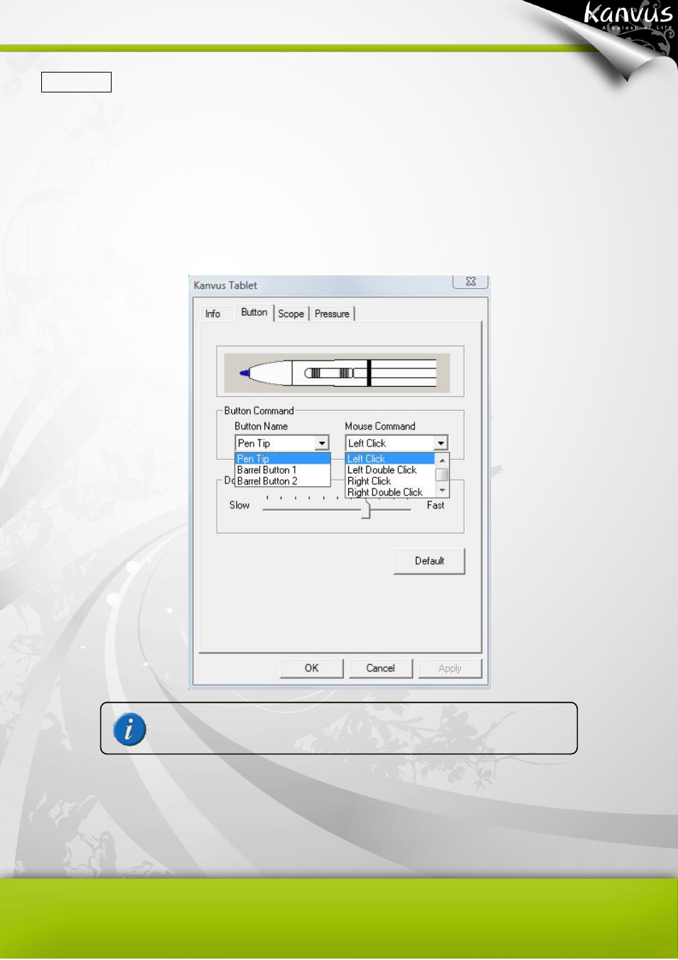 Button | KWorld Kanvus Note A5 User Manual | Page 36 / 167