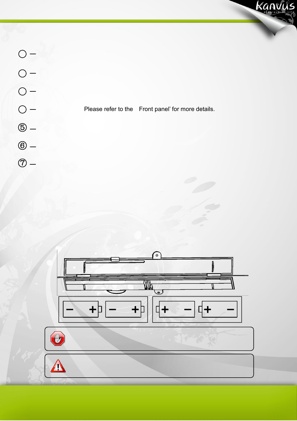 Descriptions | KWorld Kanvus Note A5 User Manual | Page 9 / 167