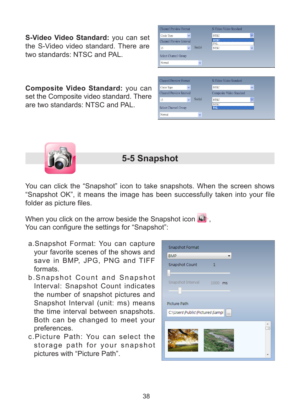 5 snapshot | KWorld UB383-T User Manual | Page 38 / 49