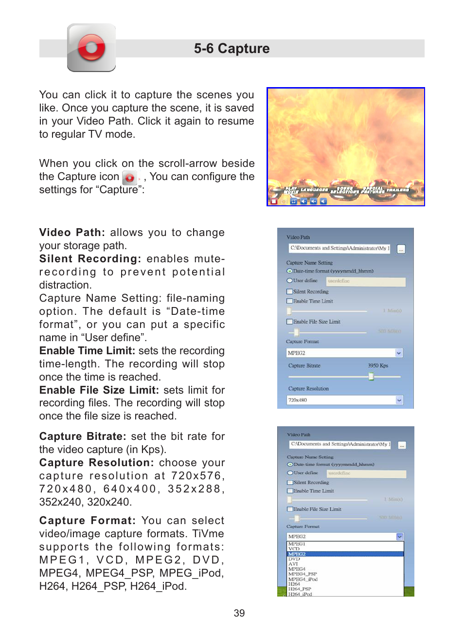 6 capture | KWorld UB383-T User Manual | Page 39 / 49
